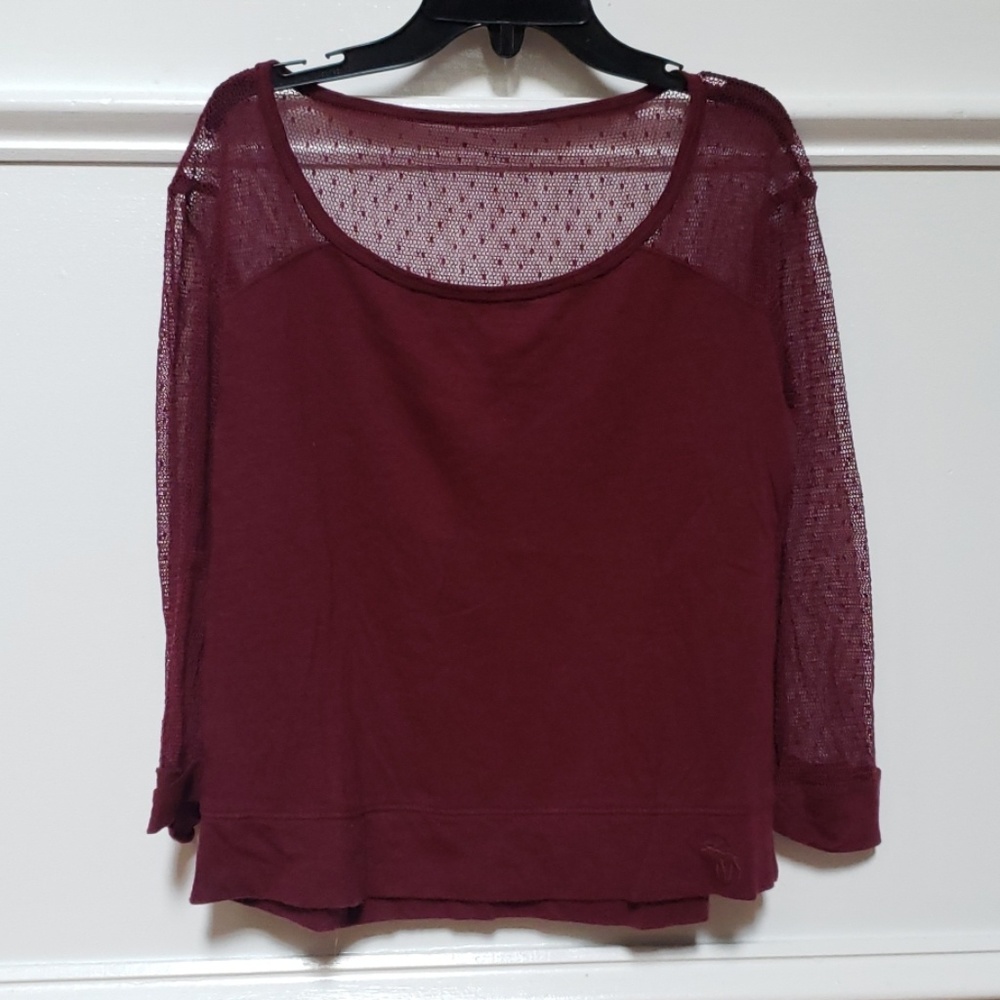 Abercrombie Kids💞Maroon Top Size Small